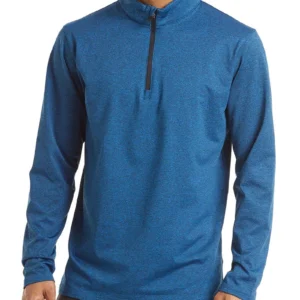 Men's Fleece Pullover Cold Weather Sweaters 1/4 Zip Long Sleeve