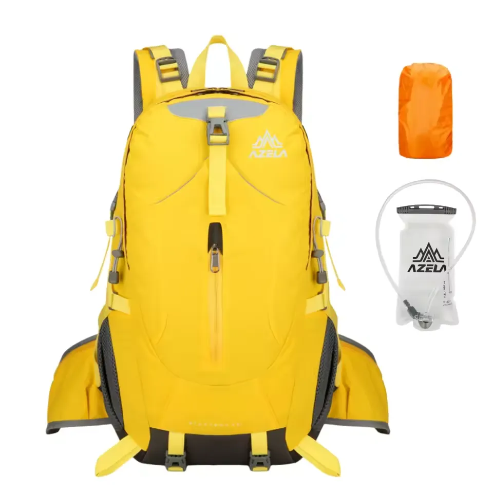 40L Hiking Backpack with 1.5L Hydration & Rain Cover Lightweight